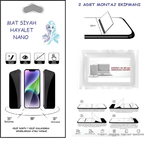 Tecno CAMON 30 PRO -5G- Nano Ekran Koruyucu Ultra İNCE Esnek MAT HAYALET
