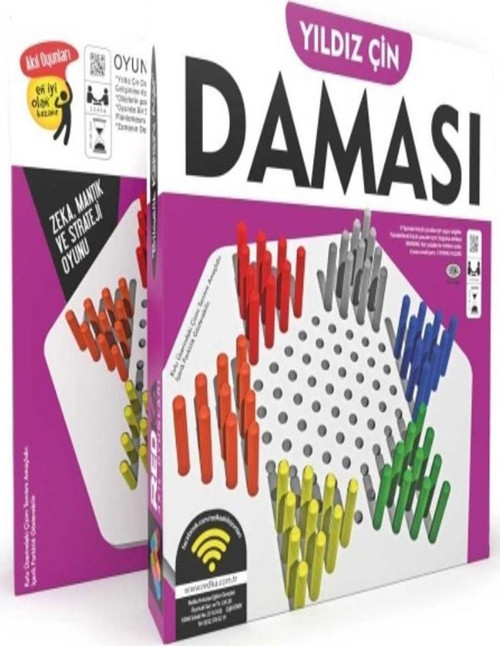 Yıldız Çin Daması Strateji Oyunu (Akıl Oyunları)