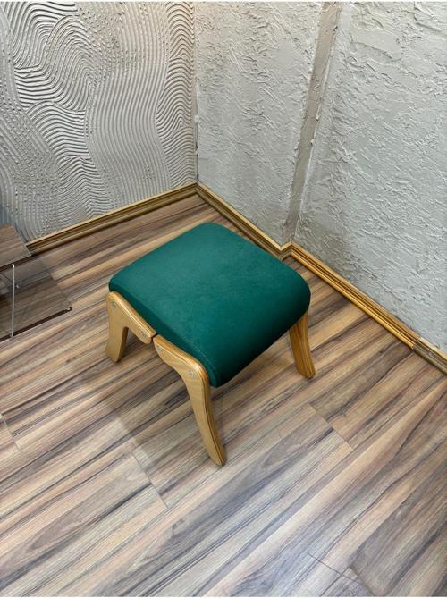 Kontes Haki Yeşil Puf Ayak Uzatma Pufu Makyaj Pufu