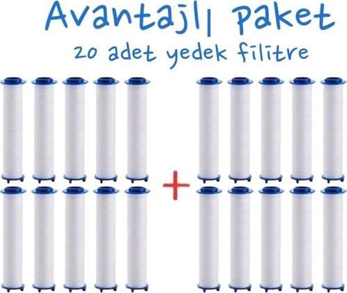 20 Adet Yedek Kireç Önleyici Filtre Avantajlı Paket