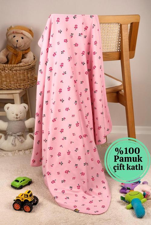 Çok Amaçlı %100 Pamuk Çift Katlı Müslin Örtü &  Bebek Battaniye