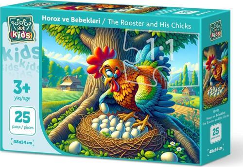 35039 HOROZ VE BEBEKLERİ 25 PARÇA PUZZLE