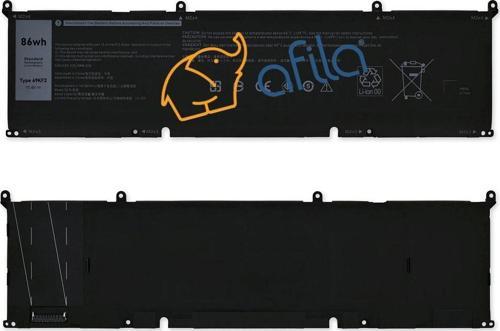 Dell G15 5510, 5511, 5521, 69KF2 Notebook Bataryası, Laptop Pili - 6 Cell / RDL-248