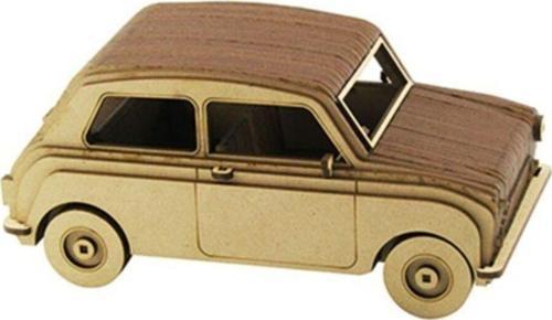 3D Ahşap Mini Cooper Araba Maketi 98 Parça