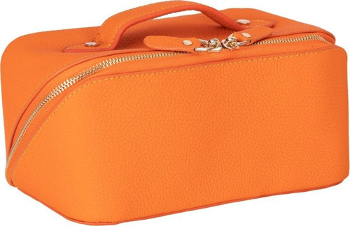 Ella Kadın Seyahat Kozmetik Bakım Makyaj Çantası Organizer Orange