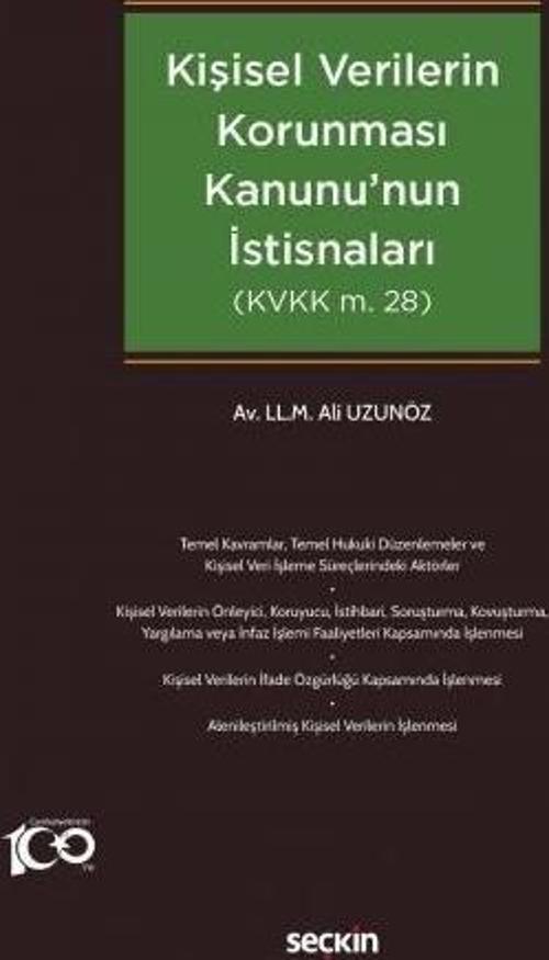 Kişisel Verilerin Korunması Kanununun İstisnaları