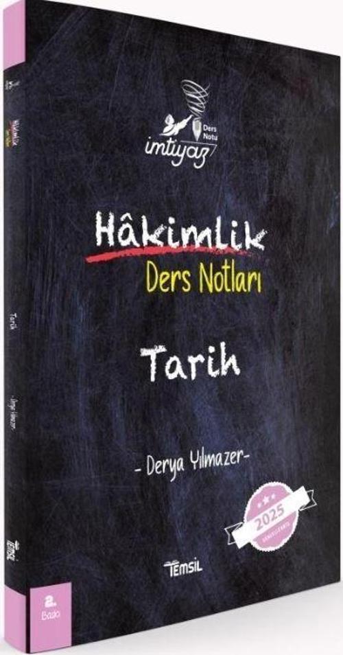 İmtiyaz Tarih Hakimlik Ders Notları