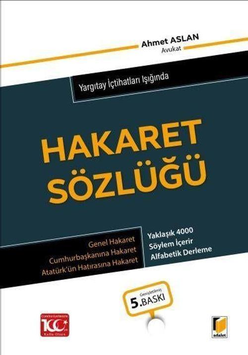 Yargıtay İçtihatları Işığında Hakaret Sözlüğü