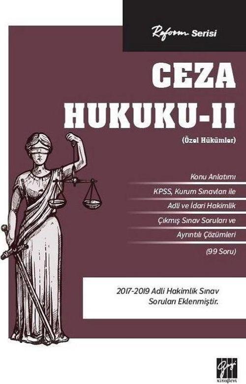 Reform Serisi Ceza Hukuku - 2 (Özel Hükümler)