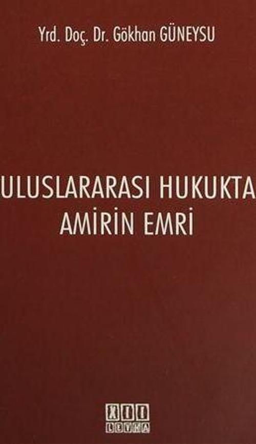 Uluslararası Hukukta Amirin Emri