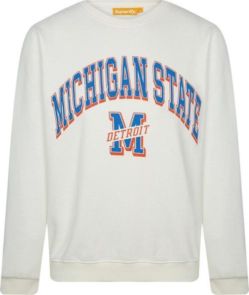 Michigan State Bisiklet Yaka Erkek Sweatshirt SPF101232313117