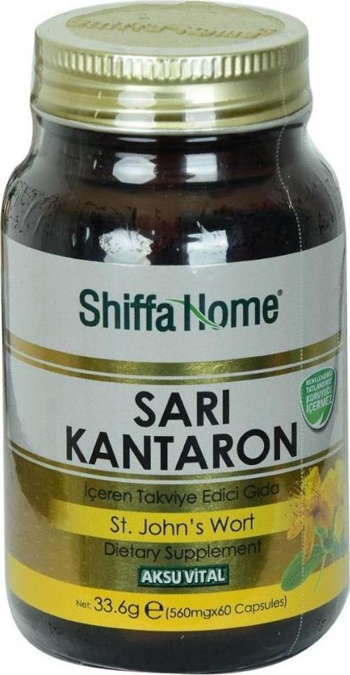 Shiffa Home Sarı Kantaron Kapsülü 560Mg x 60Adet  St. Johns Wort