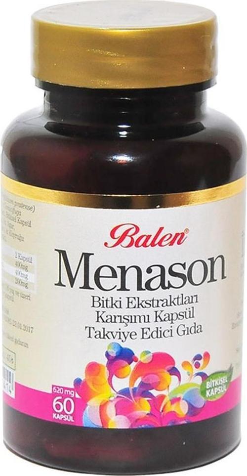 Menason Kapsül Bitki Ekstraktları Karışımı 620mg 60Kapsülü