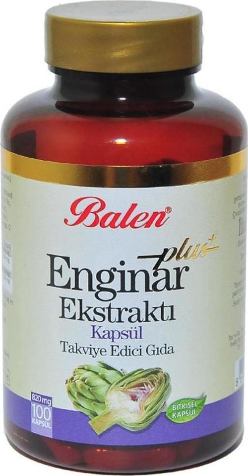Plus + Enginar Ekstresi Ekstraktı Kapsülü 820mg x 100 Adet