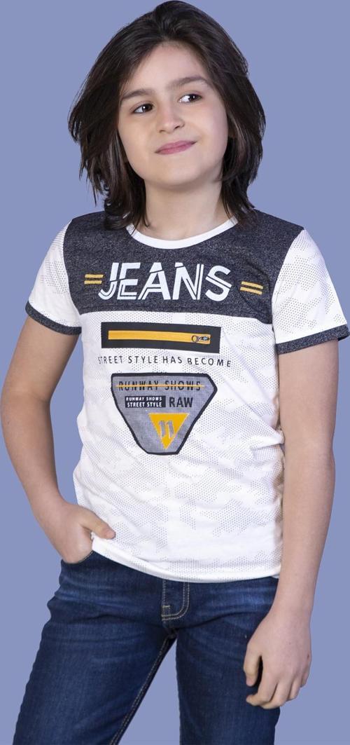 Toontoy Erkek Çocuk Jeans Baskı Tişört