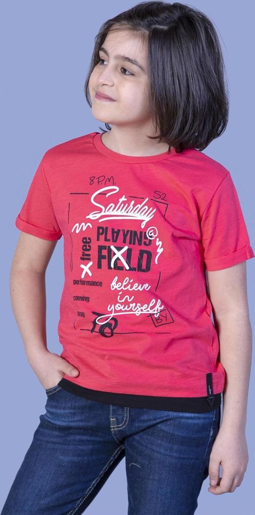 Toontoy Erkek Çocuk Etek Garnili Tişört