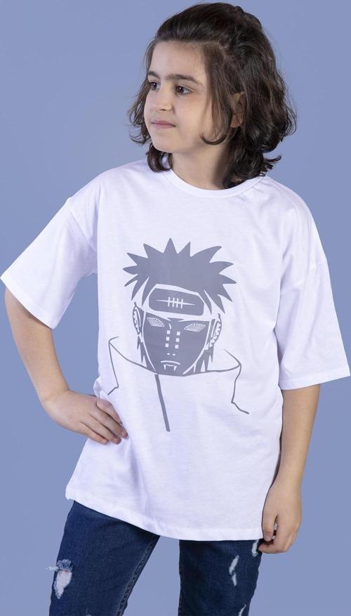 Toontoy Unisex Çocuk Reflektör Baskılı Tişört