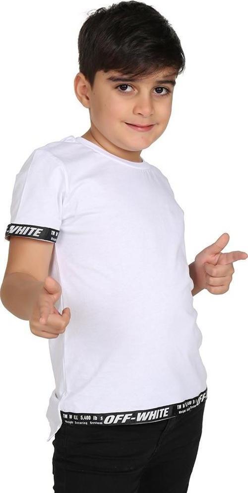 Toontoy Erkek Çocuk Kenar Şeritli Tişört