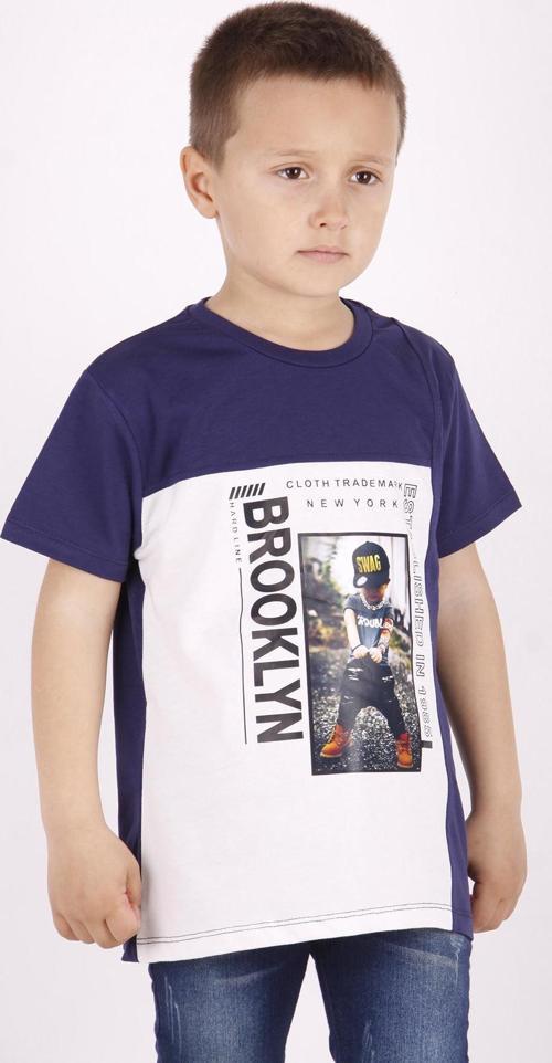 Toontoy Erkek Çocuk Brooklyn Baskılı Garnili Tişört