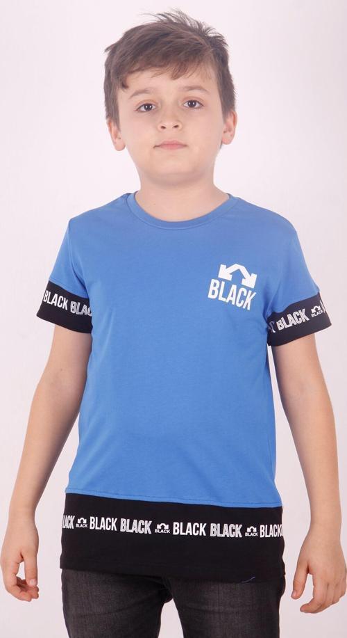 Toontoy Erkek Çocuk BLACK Baskılı Tişört
