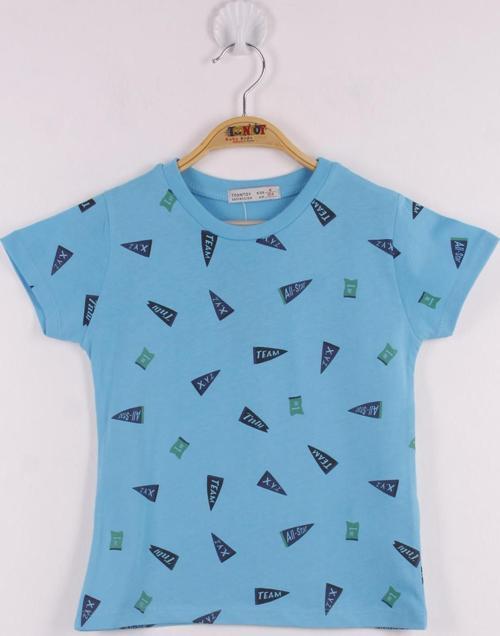 Toontoy Erkek Çocuk Yazı Baskılı T-Shirt