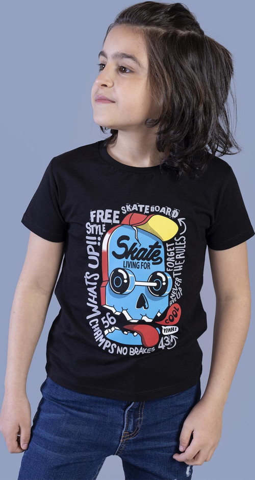 Toontoy Erkek Çocuk Baskılı Tişört