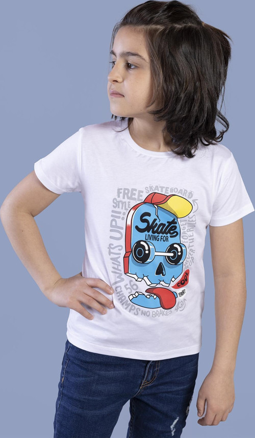 Toontoy Erkek Çocuk Baskılı Tişört