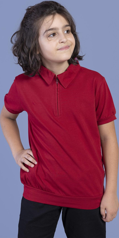 Toontoy Erkek Çocuk Polo Yaka Tişört