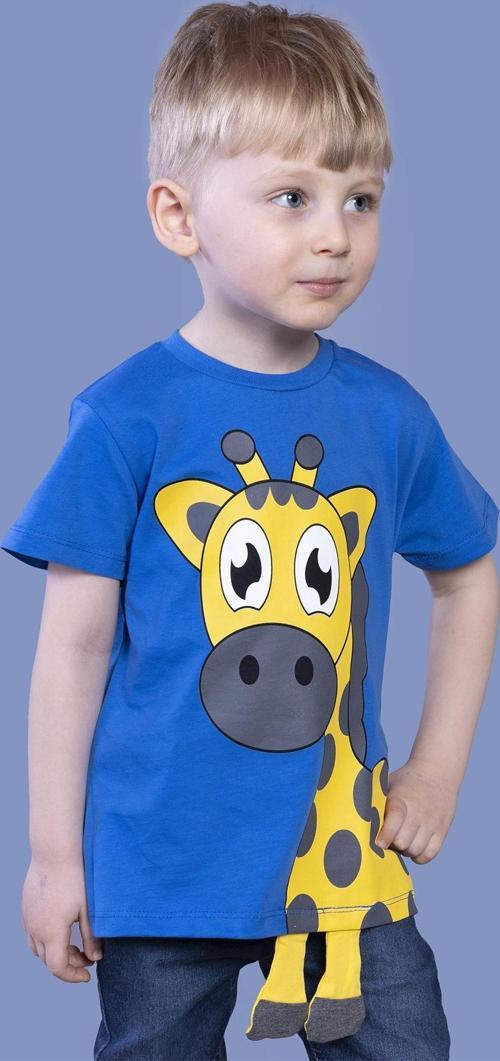 Toontoy Erkek Çocuk Zürafa Baskılı Tişört
