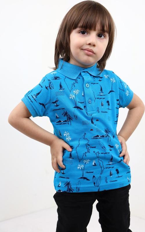 Toontoy Erkek Çocuk Komple Desenli Tişört