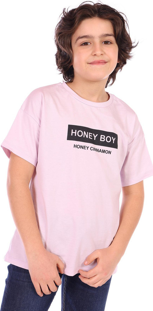 Toontoy Erkek Çocuk Honey Boy Baskılı Tişört