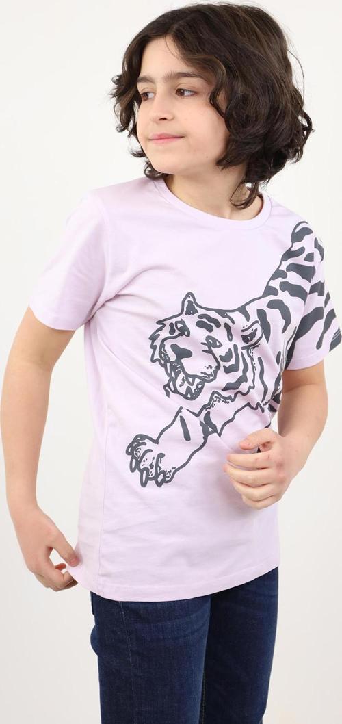 Toontoy Erkek Çocuk Kaplan Baskılı Tişört