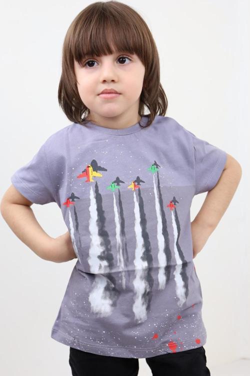 Toontoy Erkek Çocuk Jet Baskılı Tişört