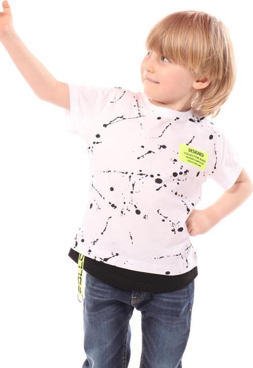 Toontoy Erkek Çocuk  Desined Baskılı Tişört
