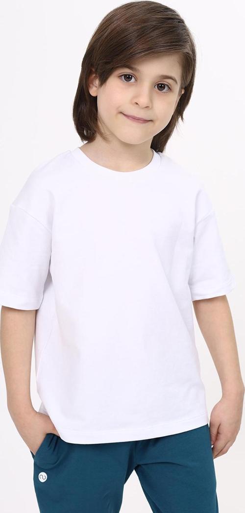 Toontoy Unisex Çocuk Etek Ucu Baskılı Tişört