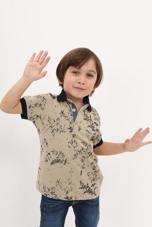 Toontoy Erkek Çocuk Desenli Tişört