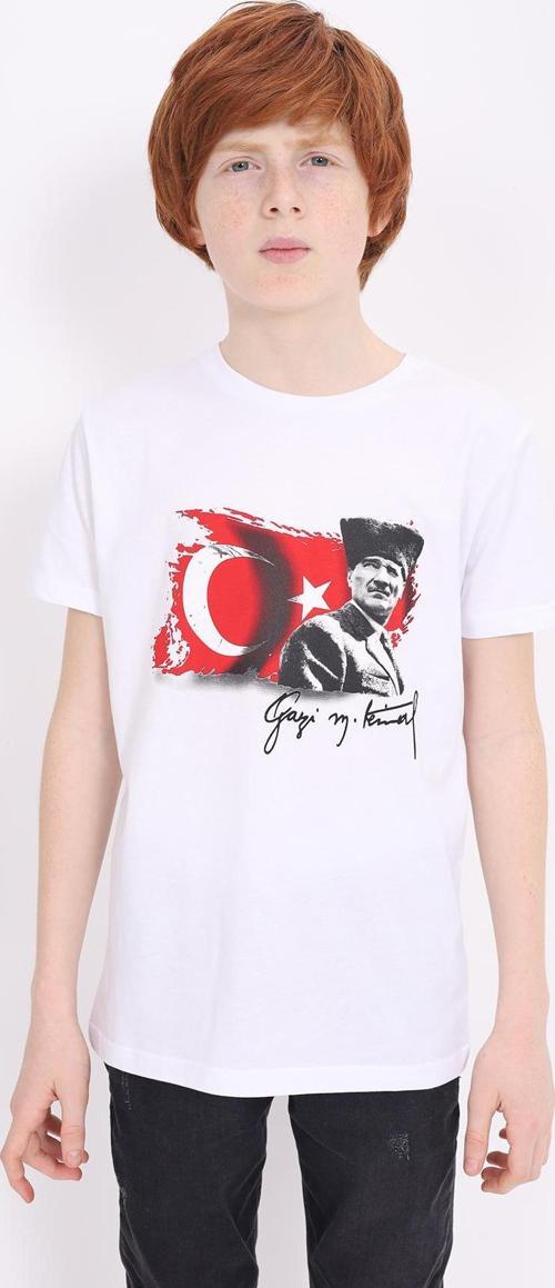 Toontoy Unisex Çocuk Atatürk Baskılı Tişört