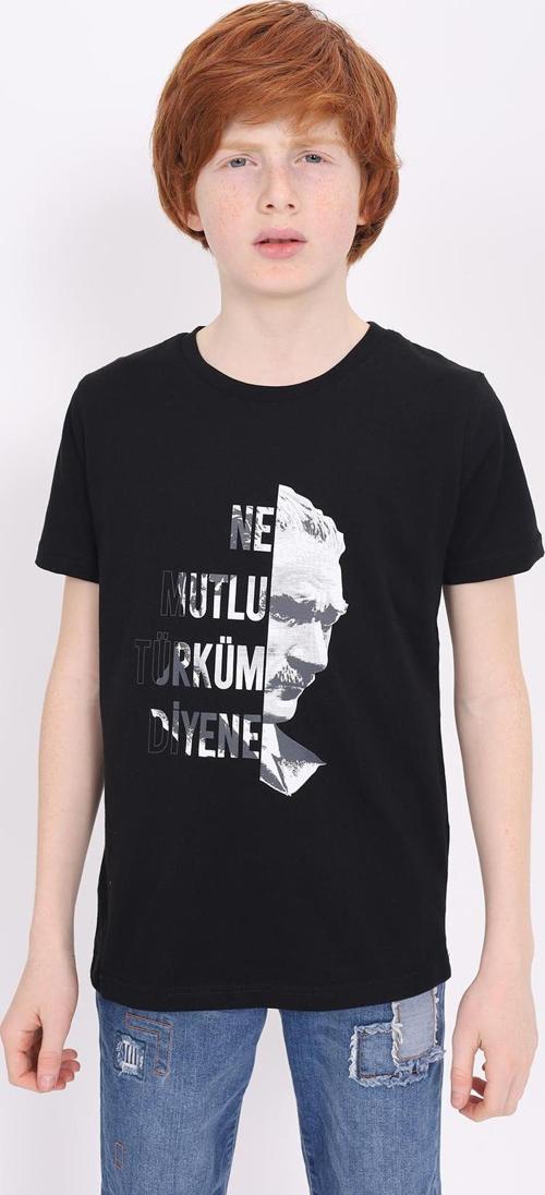Toontoy Unisex Çocuk Atatürk Baskılı Tişört