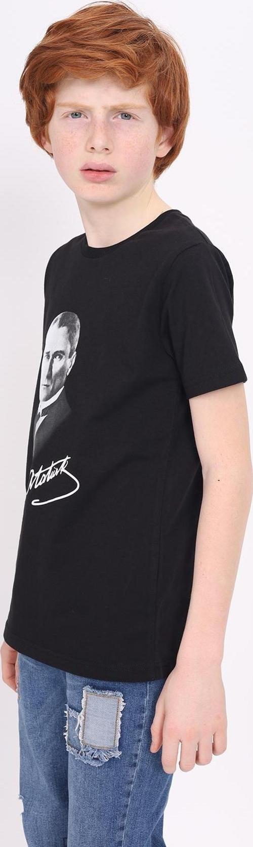 Toontoy Unisex Çocuk Atatürk Baskılı Tişört