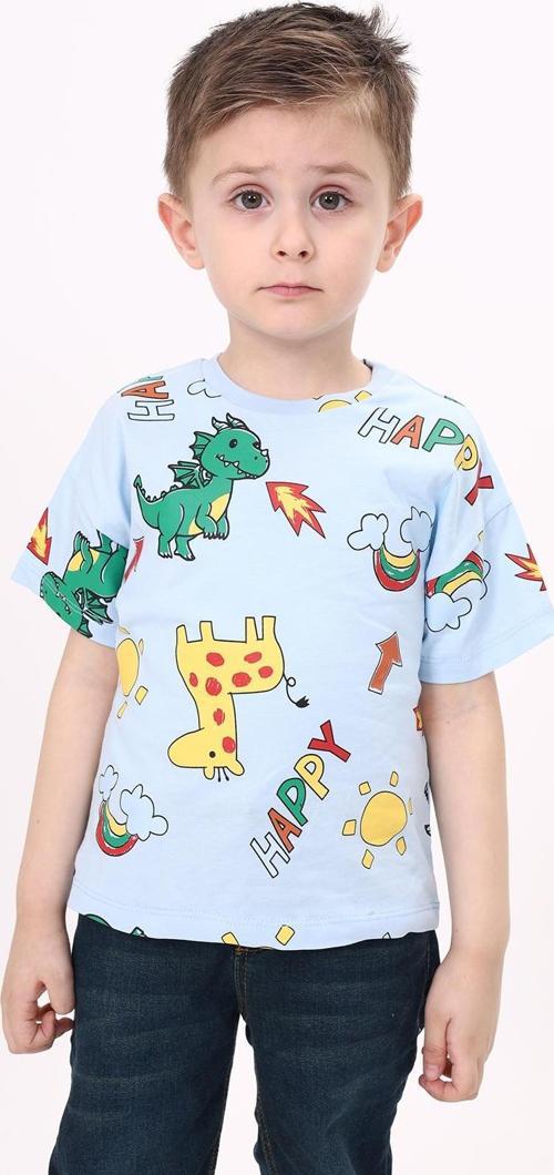 Toontoy Erkek Çocuk Baskılı Tişört