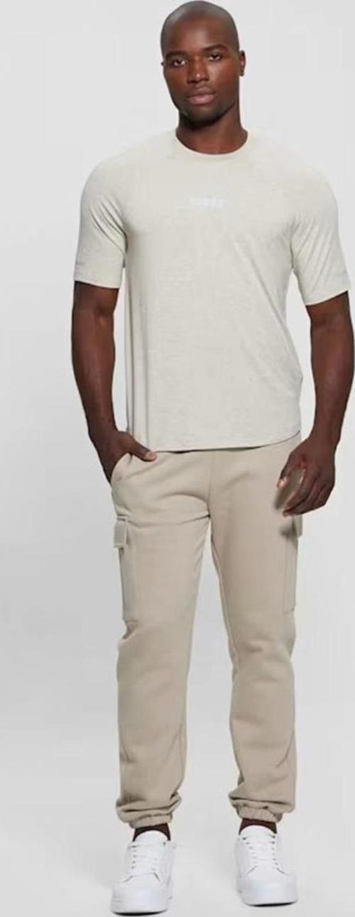 Erkek  Bej  Kargo Jogger  Pantolon