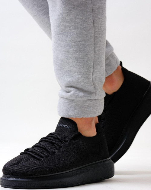 CH307 RT Tricot Erkek Ayakkabı SIYAH