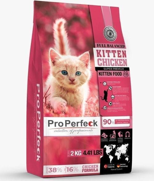 Premium Tavuklu Narlı Havuçlu Yavru Kedi Maması 2 KG