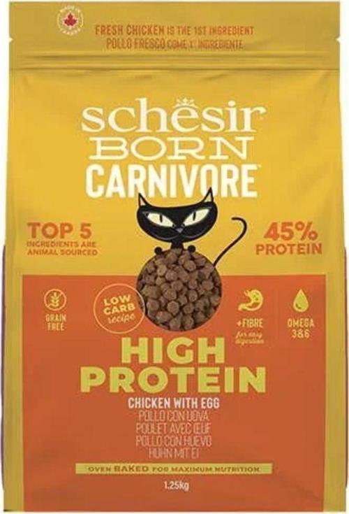 Born Carnivore Tavuk ve Yumurtalı Yetişkin Kedi Maması 1,25kg