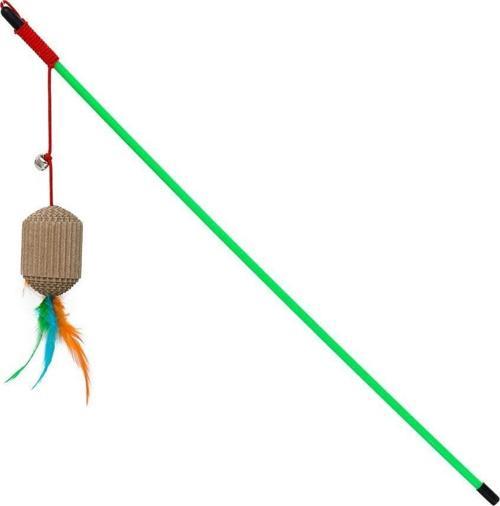 Kraftlı Tüylü Kedi Oltası 46 Cm