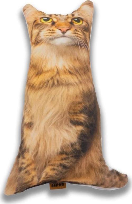 3 Boyutlu Kedi Yastığı No 2 40x25 Cm