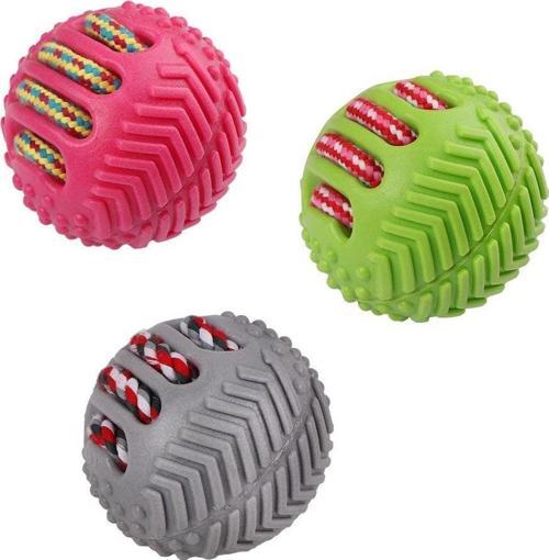 İpli Plastik Top Çap 8,5 Cm