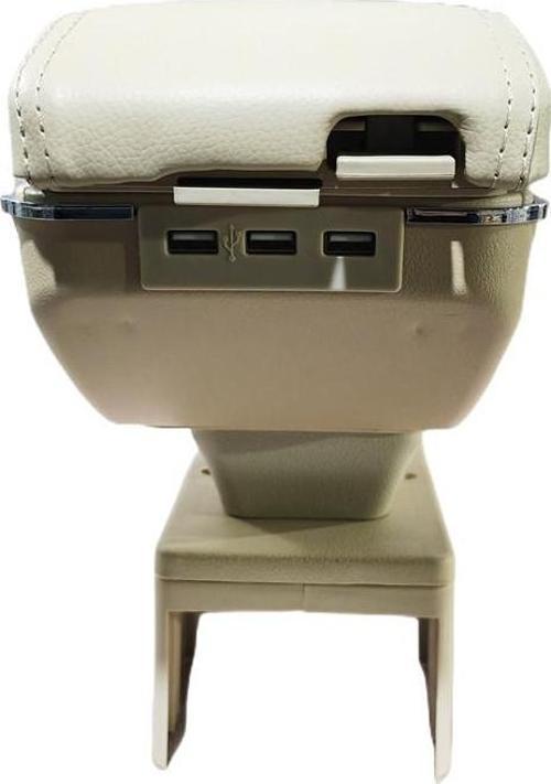Yükselebilir Sürgülü Kolçak  usb girişli - Bej / ICKO67-B