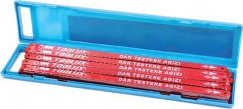 Tamir Bakım İçin Çift Taraflı Dar Demir Testere Ağzı Seti 5Adet