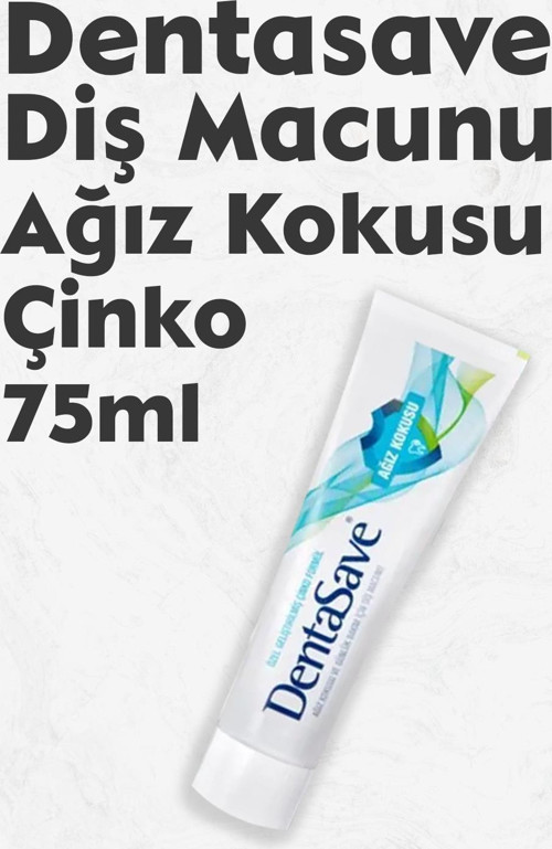 Diş Macunu Ağız Kokusu Çinko Formül 75 ml